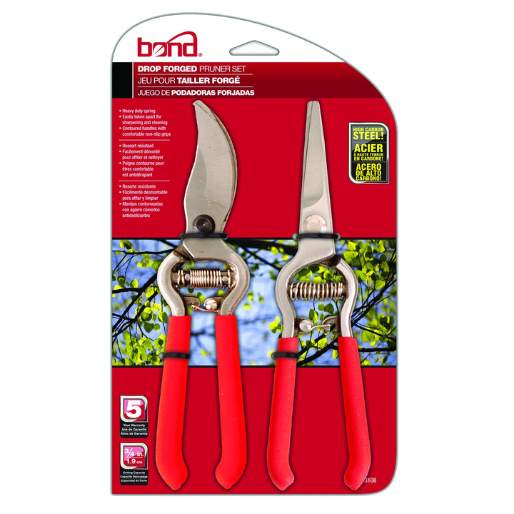 Bond Drop Forged Pruner Set