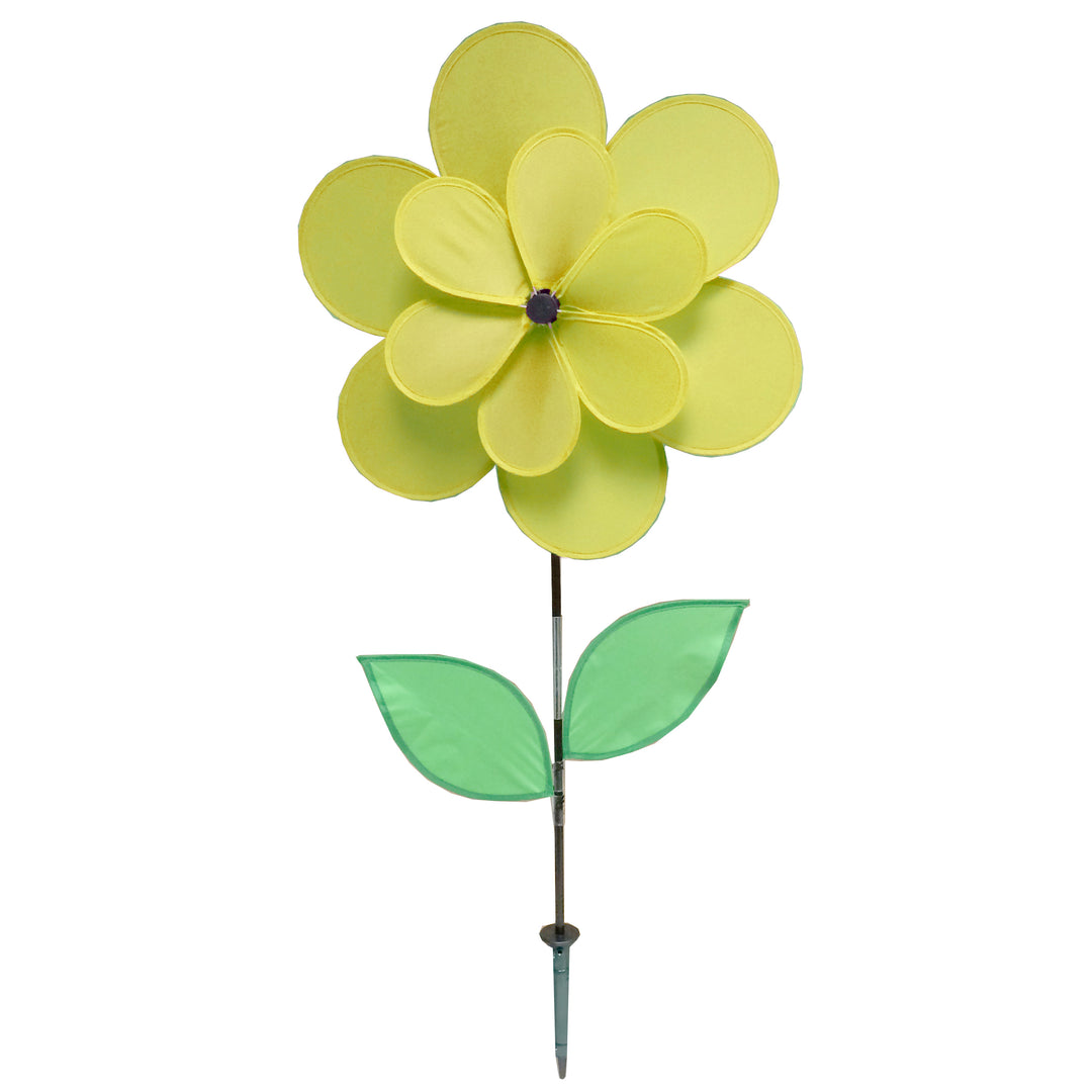 Gardener Select® Double 12-Petal Flower Pinwheel with Leaves