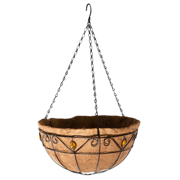 Gardener Select® 14 in. Jewel Collection Hanging Basket