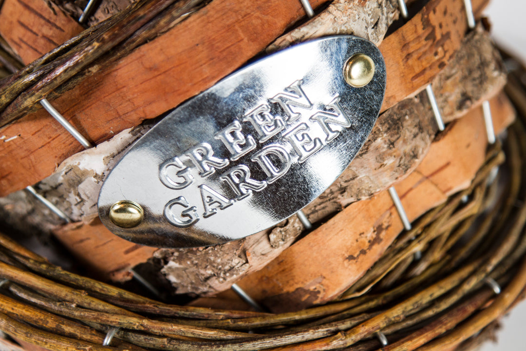 Gardener Select® Birch Bark Basket Planter Set