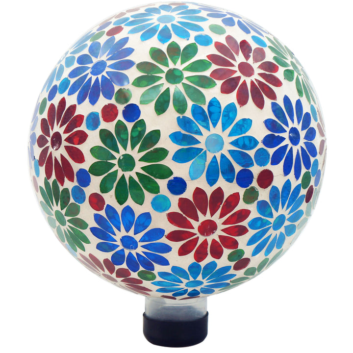 Gardener Select® 10 in. Mosaic Glass Gazing Globe