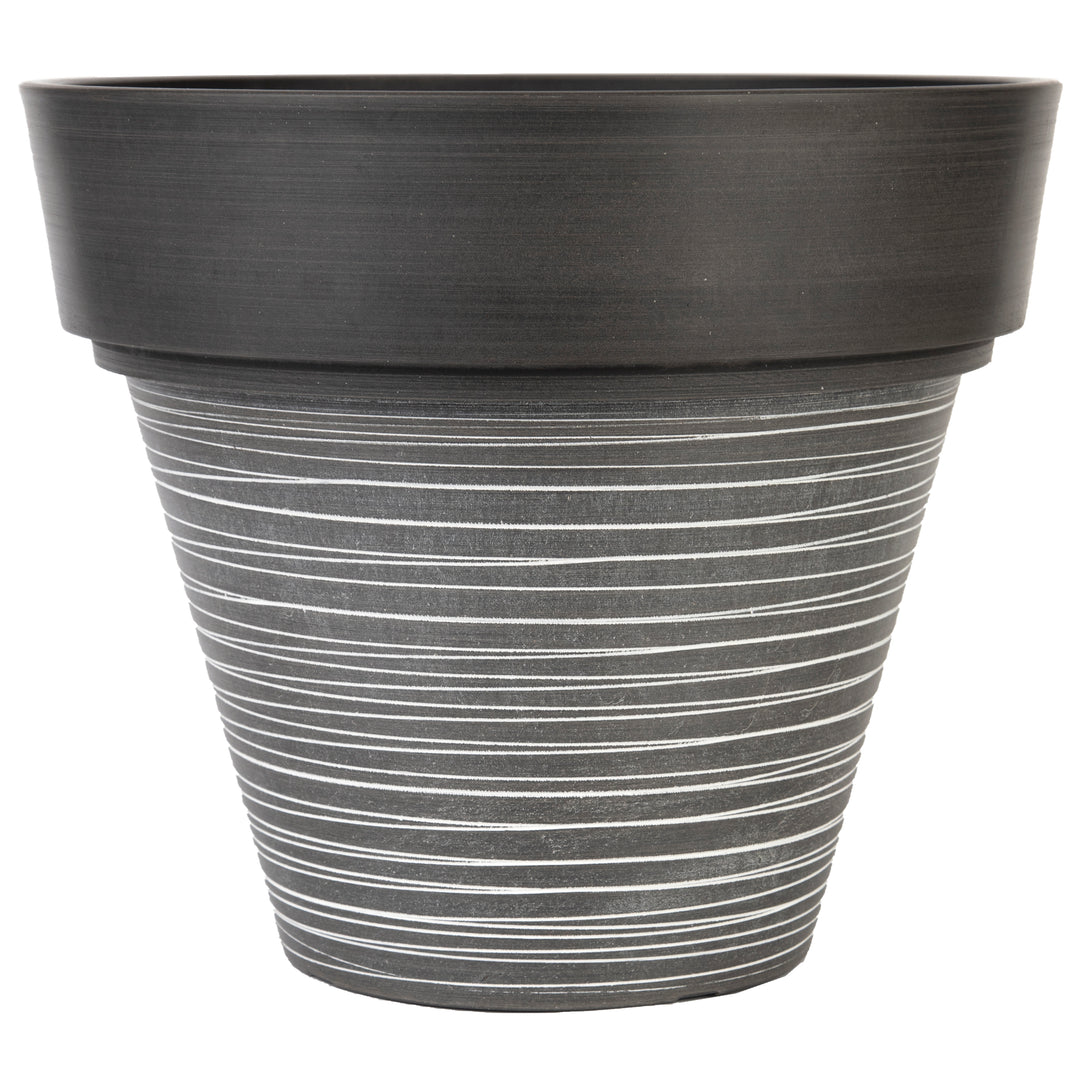 Gardener Select® Carved Finish Wide Rim Planters