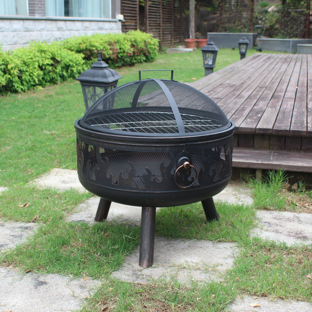 Gardener Select® Wildfire Flames Deep Bowl Fire Pit