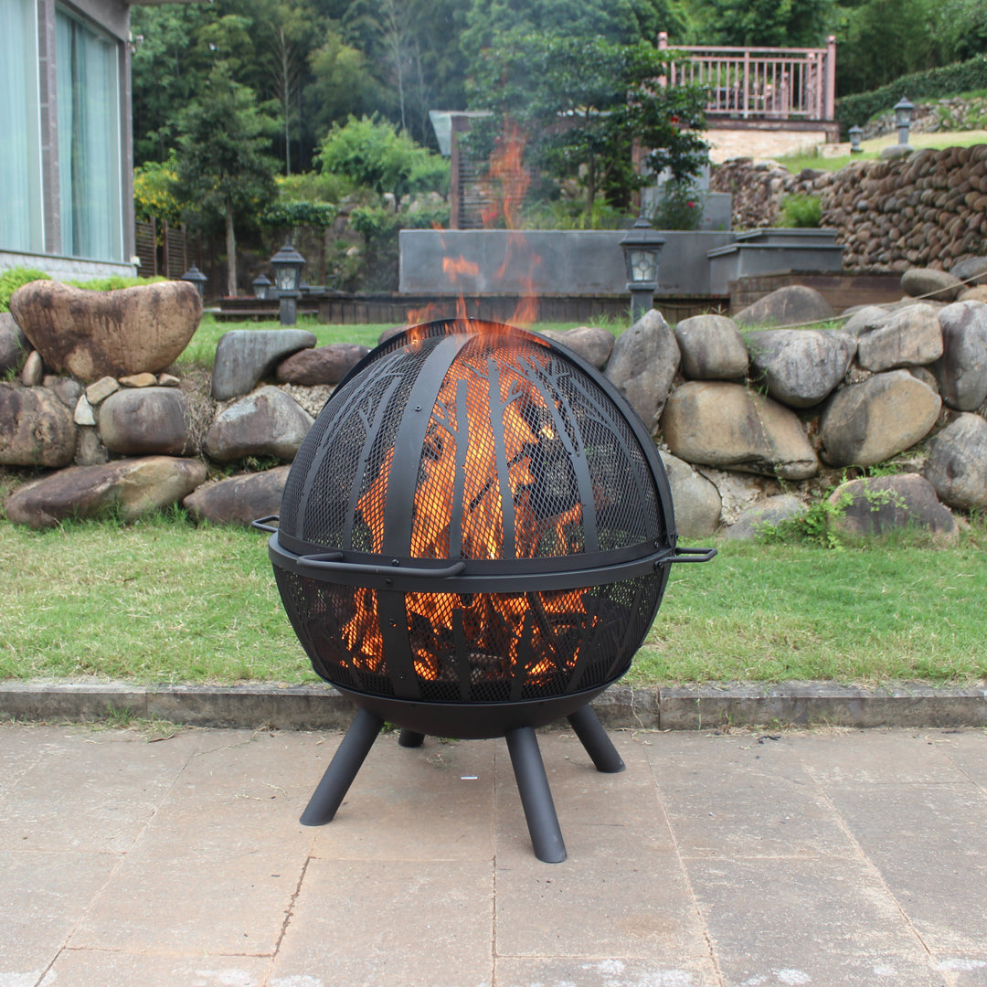 Gardener Select® Tree Branch Ball Fire Pit