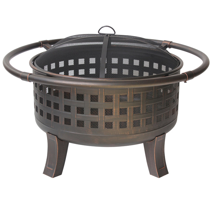 Gardener Select® Open Basket Weave Deep Fire Pit