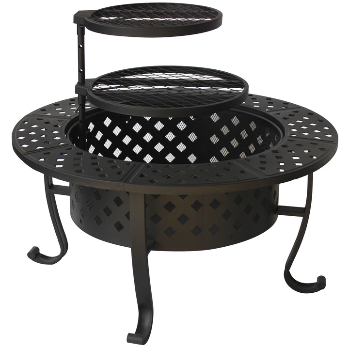 Gardener Select® Round Fire Pit Table