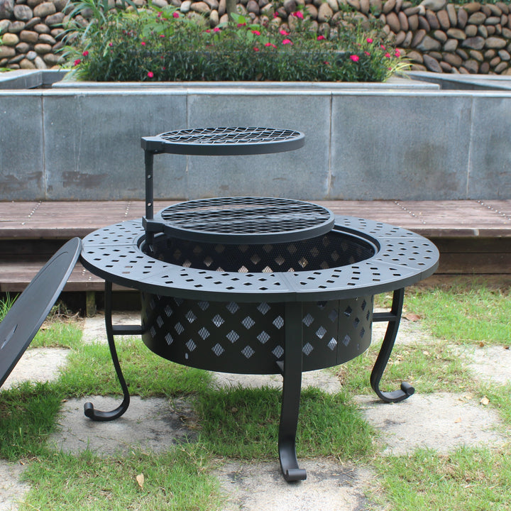 Gardener Select® Round Fire Pit Table