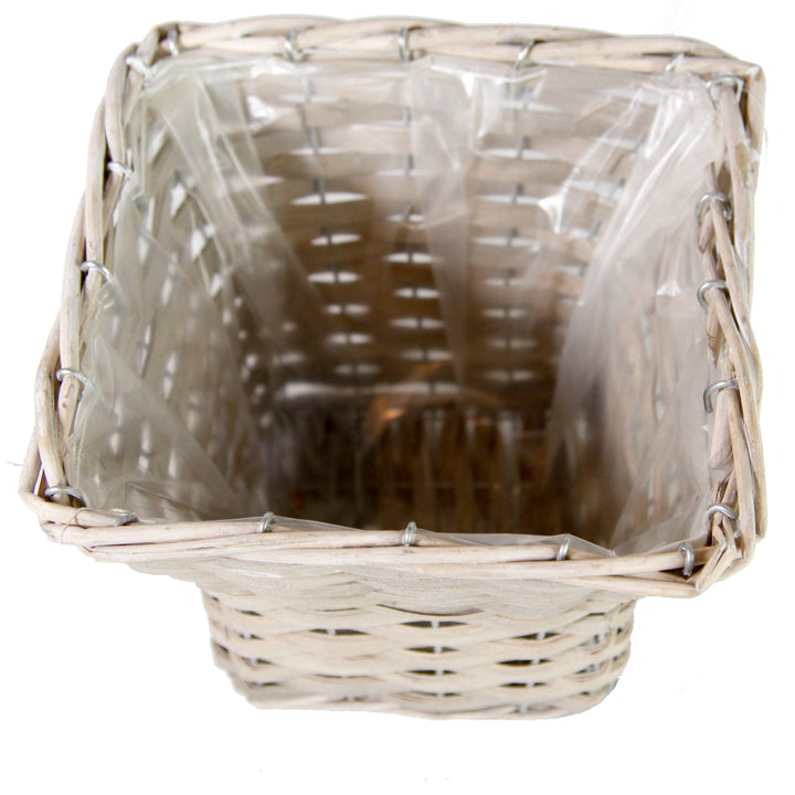 Gardener Select® Square Wood Weaved Basket