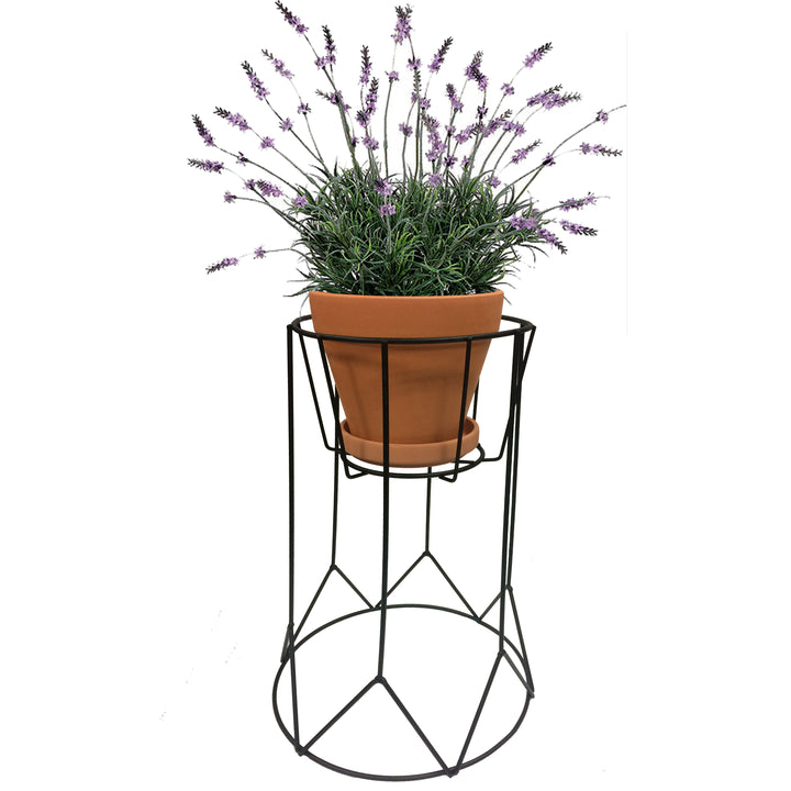 Gardener Select® Black Single Tier Wire Plant Stand