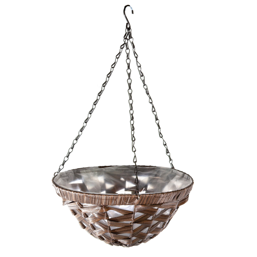 Gardener Select® Woven Wicker Hanging Baskets