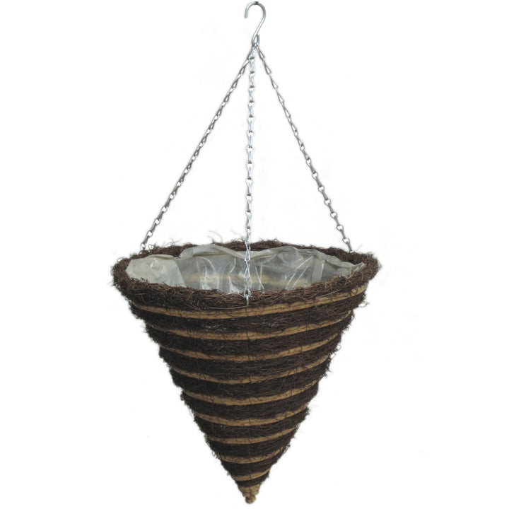 Gardener Select® 14 in. Cone Hanging Baskets