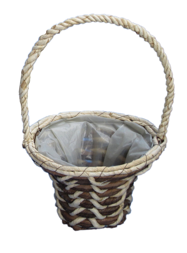 Gardener Select® Leaf Rope Rattan Basket Set