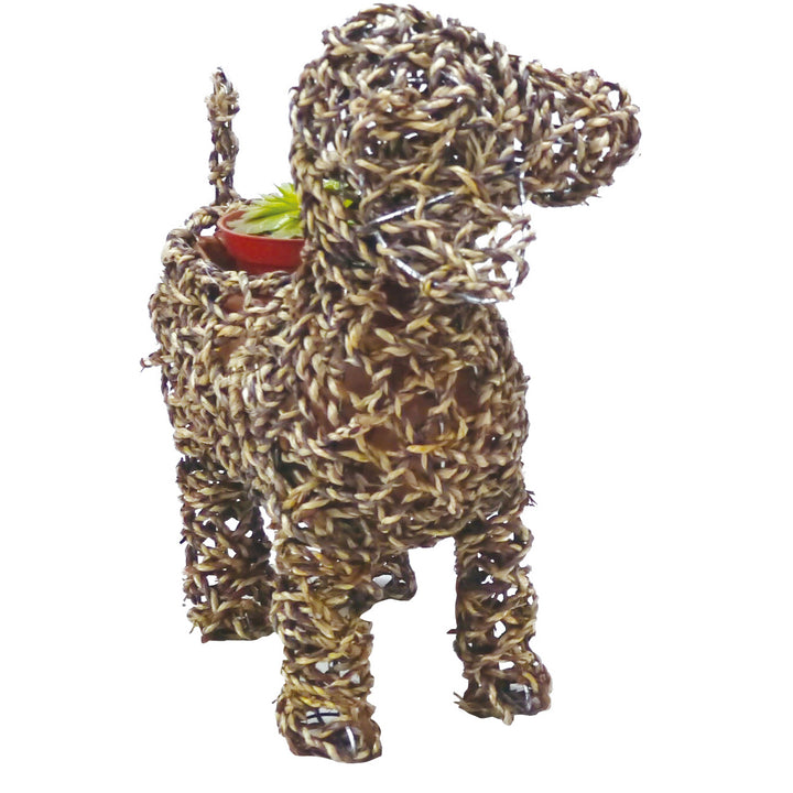 Gardener Select® Rattan Rope Dog Topiary