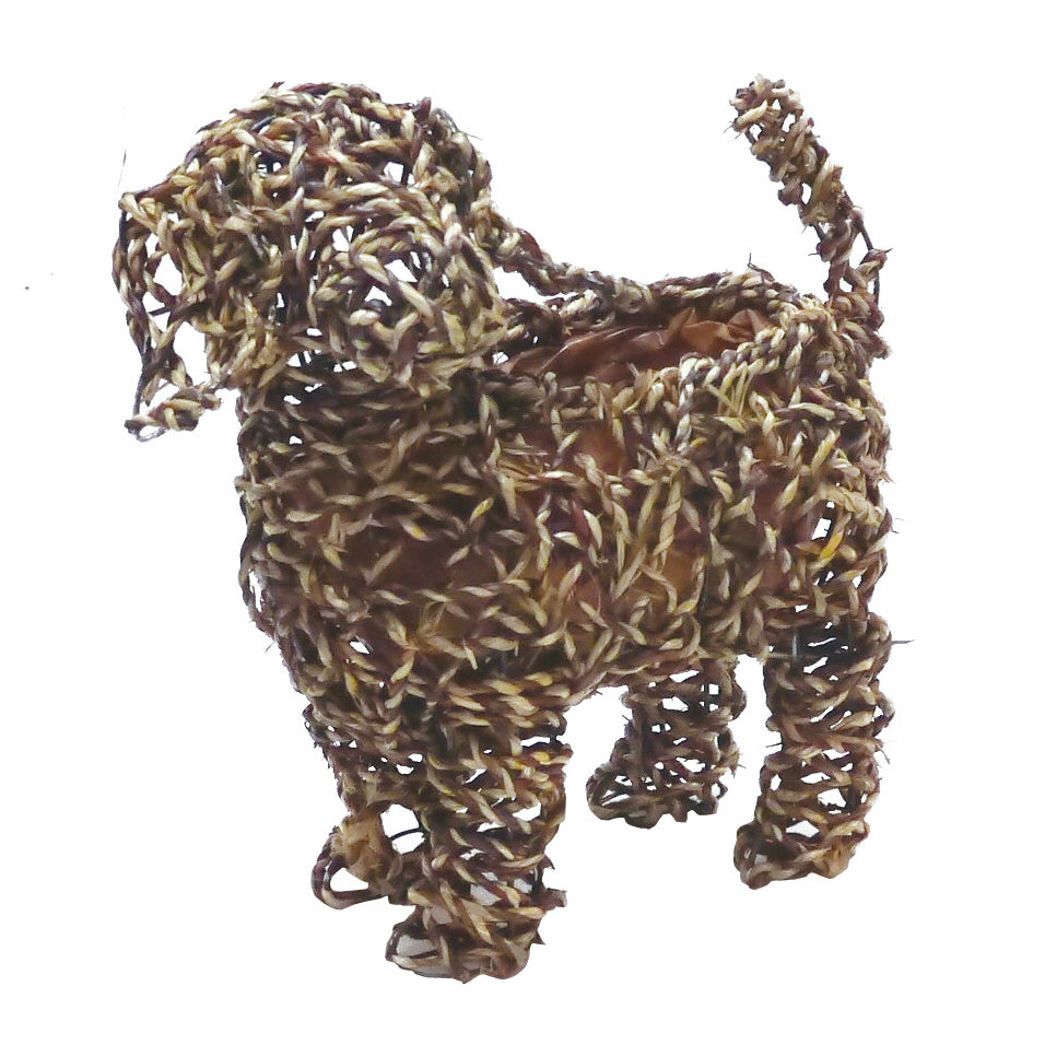 Gardener Select® Rattan Rope Dog Topiary