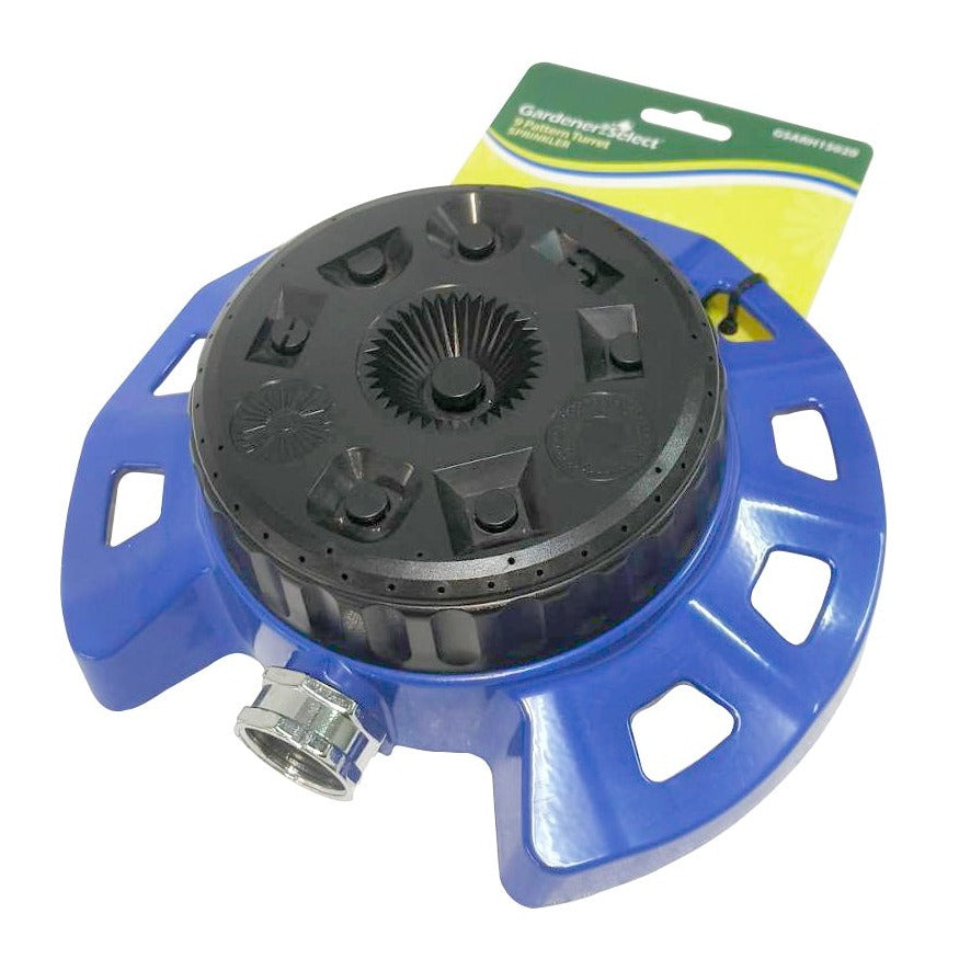 Gardener Select® 9-Pattern Turret Sprinkler