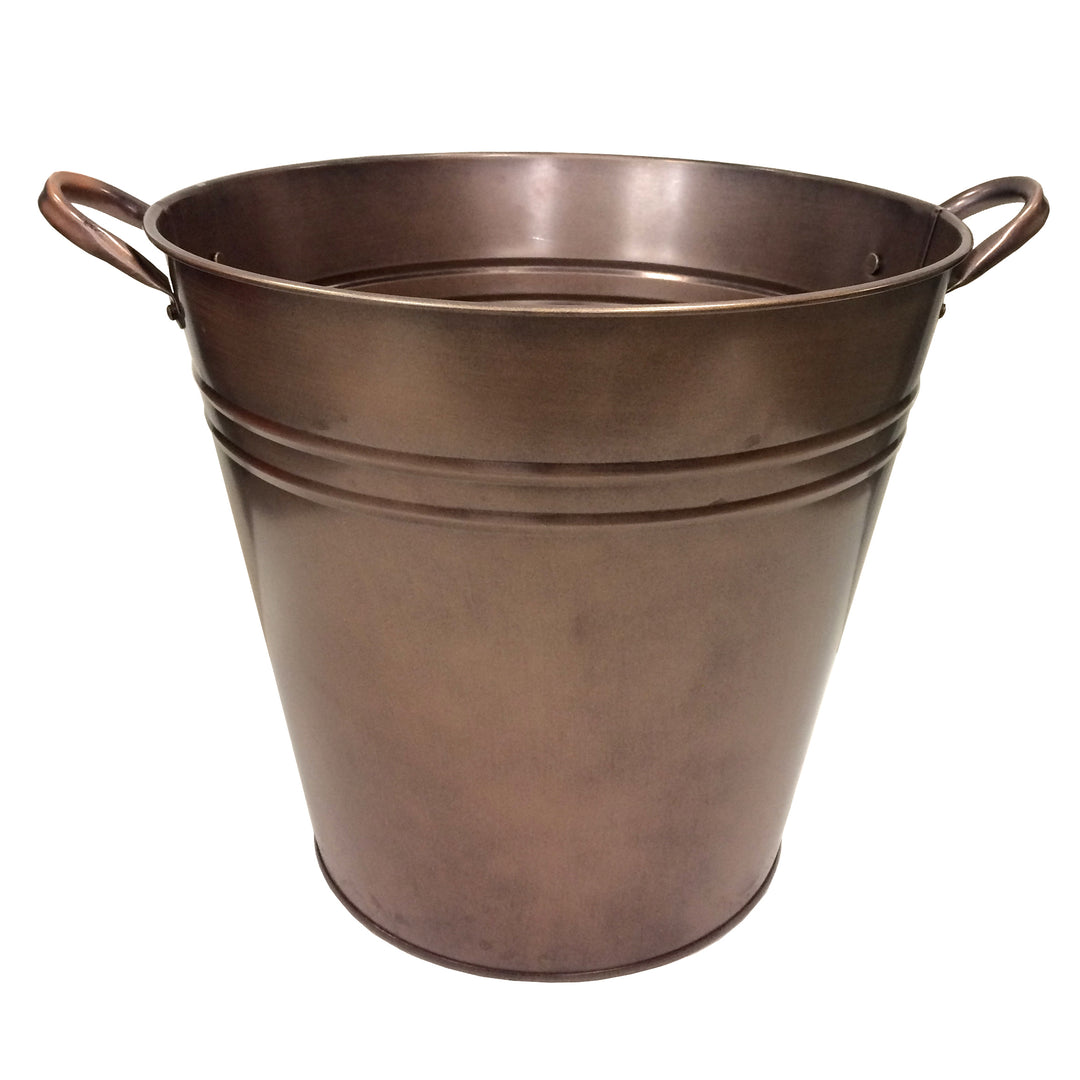 Gardener Select® Antique Copper Colored Tin Planters