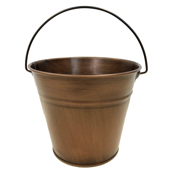 Gardener Select® Antique Copper Colored Tin Planters