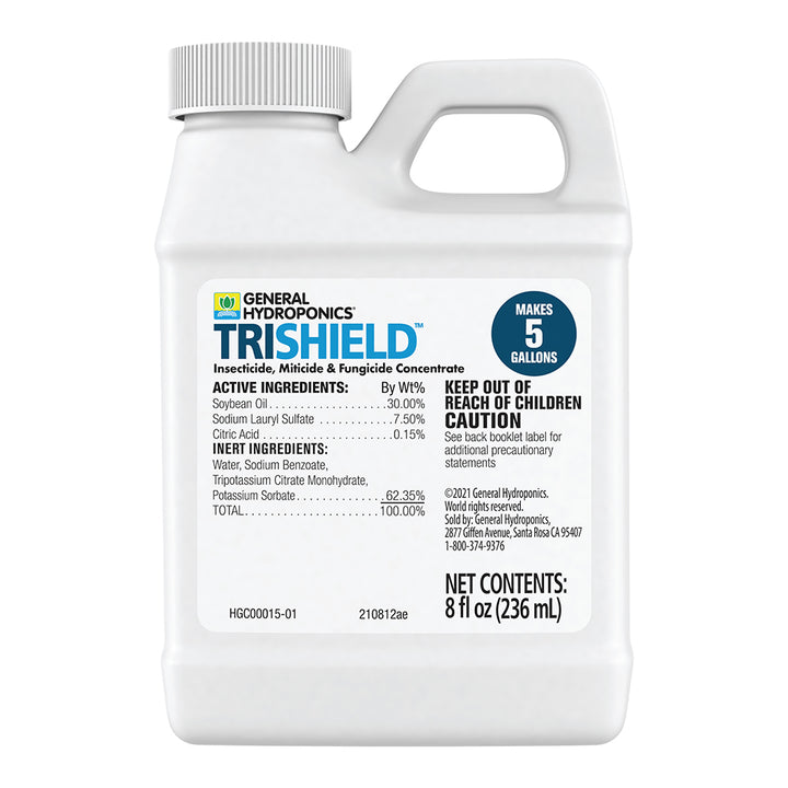 General Hydroponics® TriShield™ Insecticide, Miticide, and Fungicide