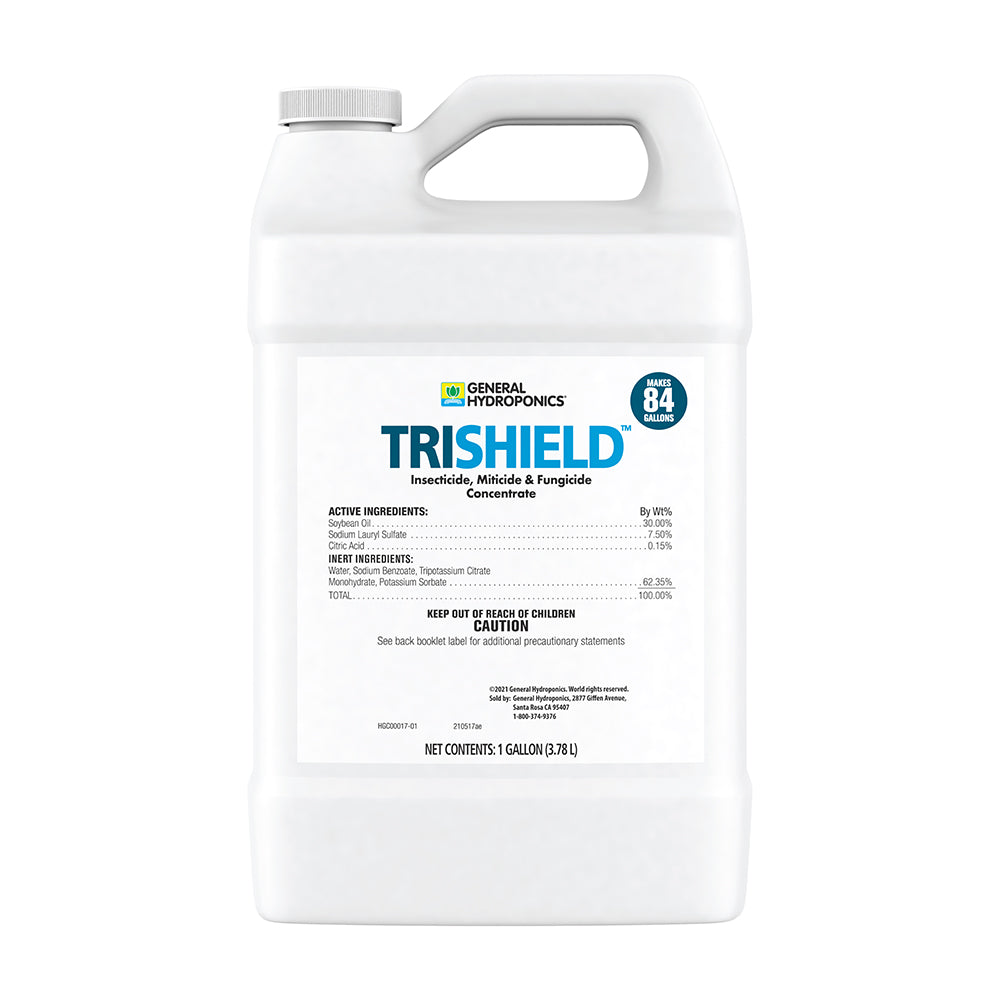 General Hydroponics® TriShield™ Insecticide, Miticide, and Fungicide