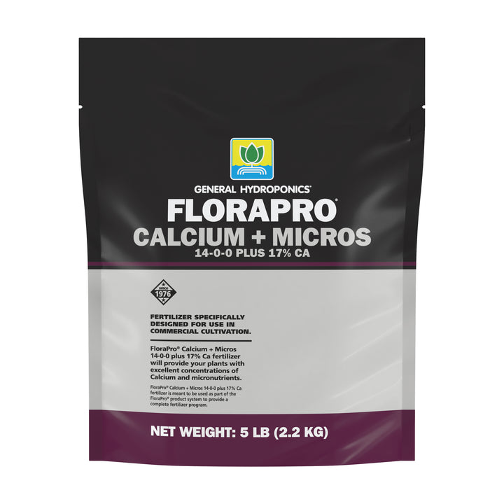 General Hydroponics® FloraPro™ Calcium + Micros 14-0-0