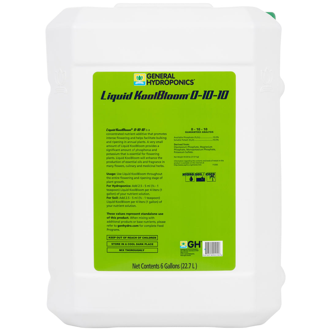 General Hydroponics® Liquid KoolBloom 0-10-10