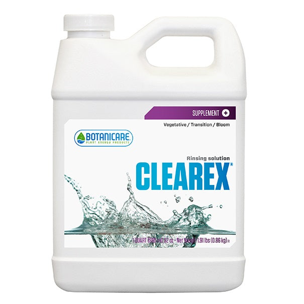 Botanicare Clearex Rinsing Solution 1 Quart