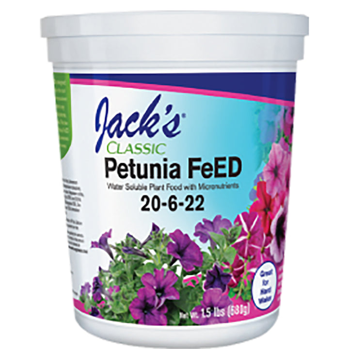 Jack's Classic 20-6-22 Petunia FeED