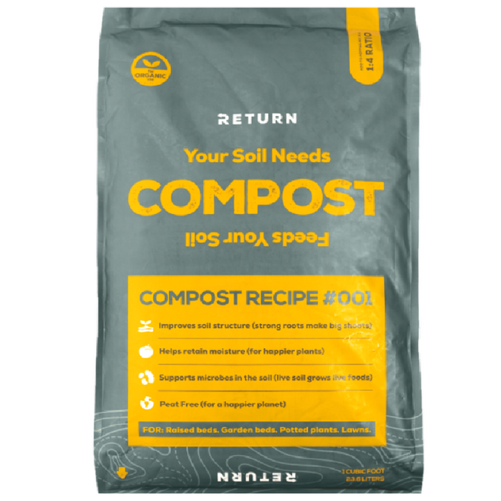 Return 1 cu. ft. Bag Compost Recipe #001