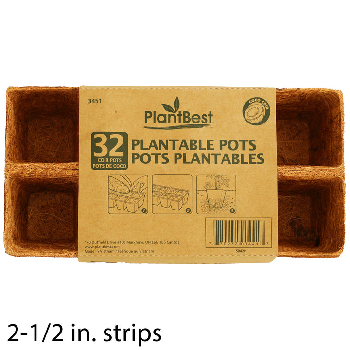 PlantBest™ Coir Pot Strips