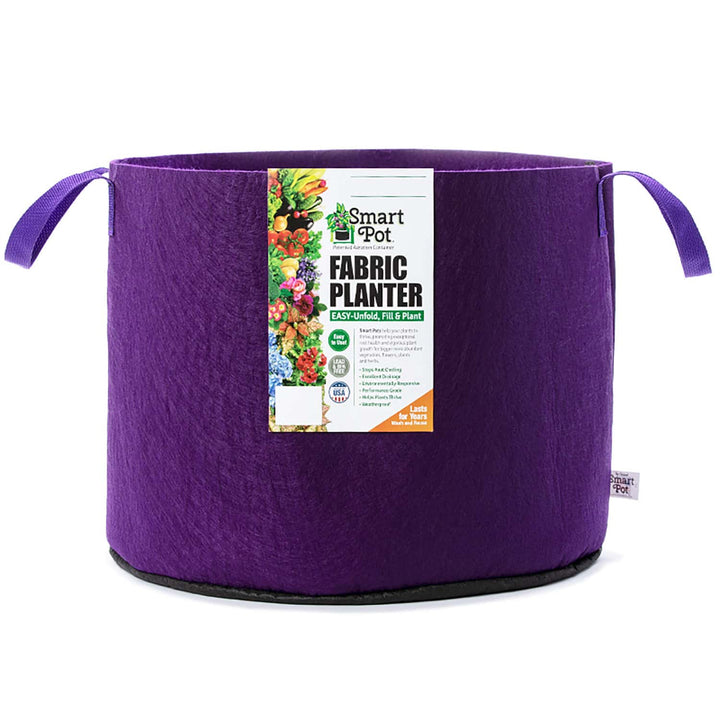 Smart Pot® Bright Violet Large Fabric Planters