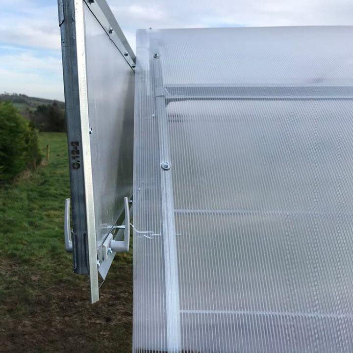 Sigma DIY Greenhouse Kit 10 x 26 ft. with 6mm Double-Wall Polycarbonate Panels and Galvanized Steel Frame