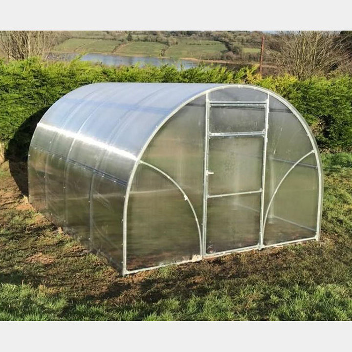 Sigma Urban DIY Greenhouse Kit 10 x 13 ft. with 6mm Double-Wall Polycarbonate Panels and Galvanized Steel Frame