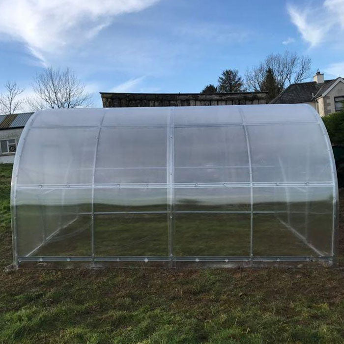 Sigma Urban DIY Greenhouse Kit 10 x 13 ft. with 6mm Double-Wall Polycarbonate Panels and Galvanized Steel Frame