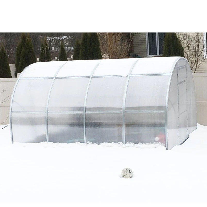 Sigma Urban DIY Greenhouse Kit 10 x 13 ft. with 6mm Double-Wall Polycarbonate Panels and Galvanized Steel Frame