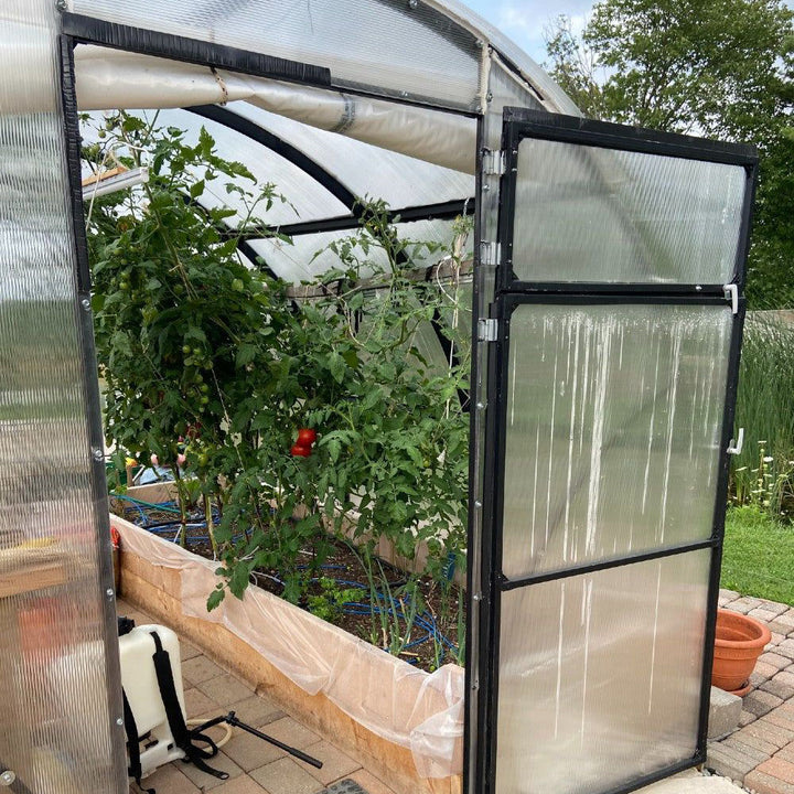 Sigma Urban DIY Greenhouse Kit 10 x 13 ft. with 6mm Double-Wall Polycarbonate Panels and Galvanized Steel Frame