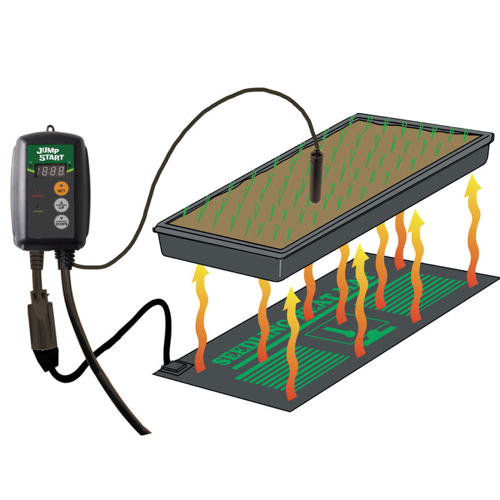 Jump Start Thermostat for Seedling Heat Mat