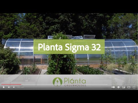 Sigma DIY Greenhouse Kit 10 x 32 ft. with 6mm Double-Wall Polycarbonate Panels and Galvanized Steel Frame