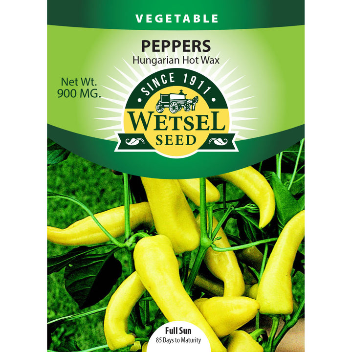 Wetsel Seed™ Pepper Hungarian Hot Wax Seed