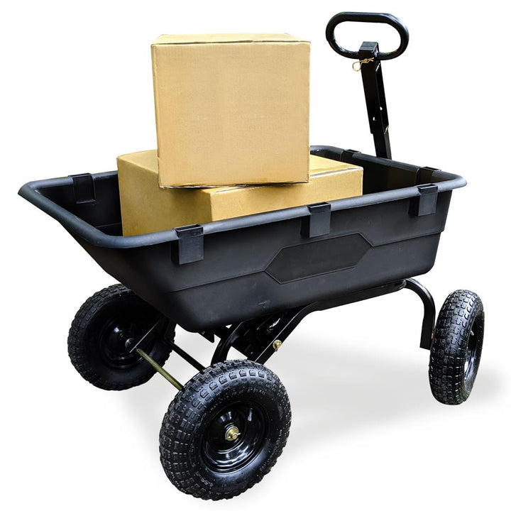 Strongway Poly Garden Wagon - 1200-Lb. Capacity