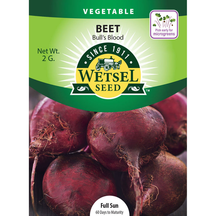 Wetsel Seed™ Bull's Blood Beet Seed