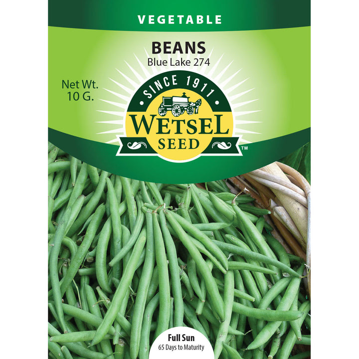 Wetsel Seed™ Bean Blue Lake 274 Seed