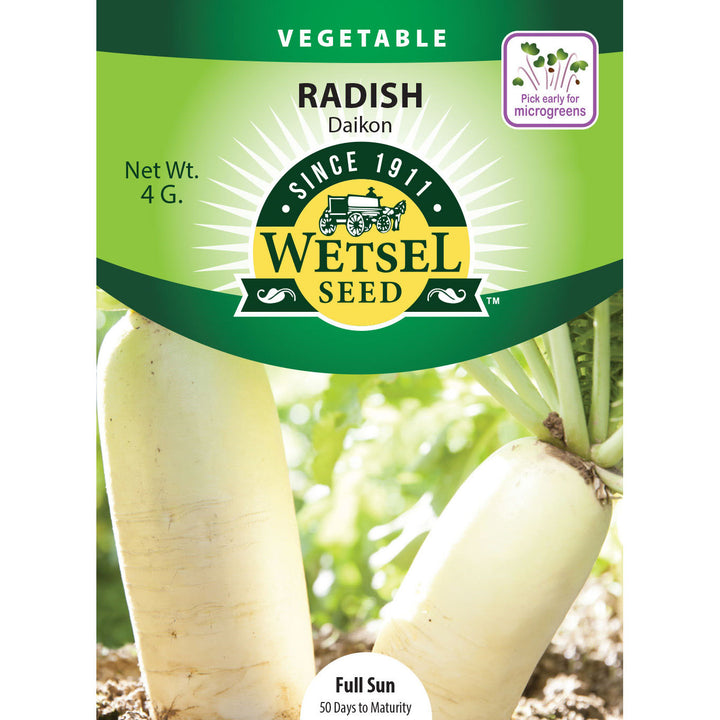 Wetsel Seed™ Daikon Radish Seed