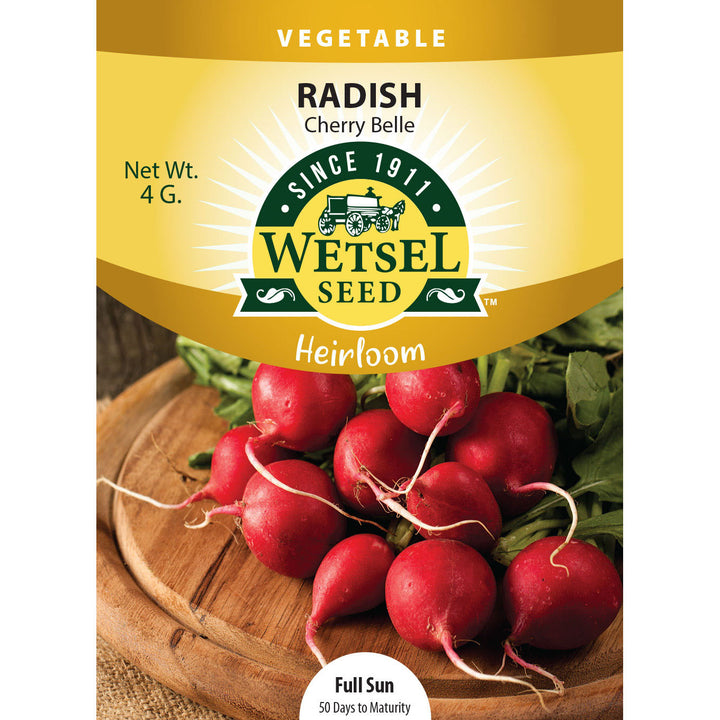 Wetsel Seed™ Heirloom Radish Cherry Belle Seed