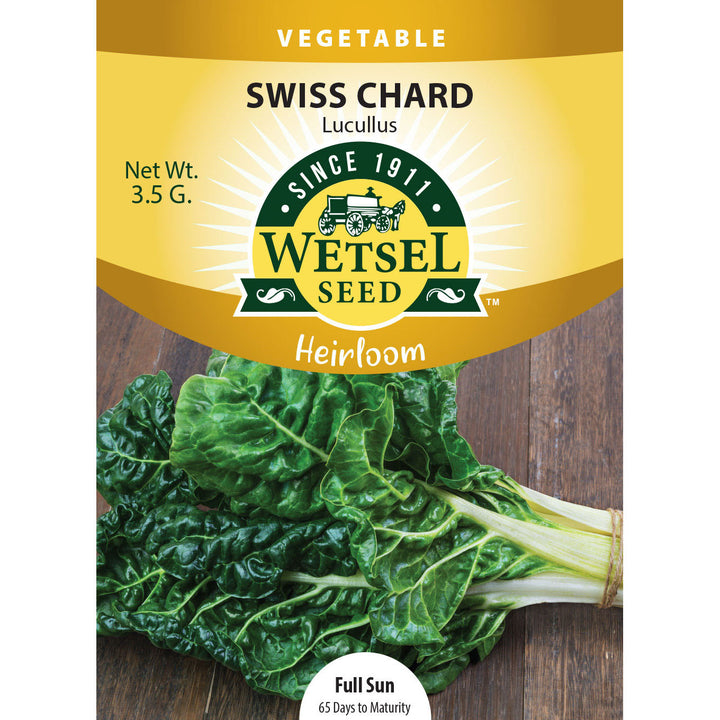 Wetsel Seed™ Heirloom Chard Lucullus Seed