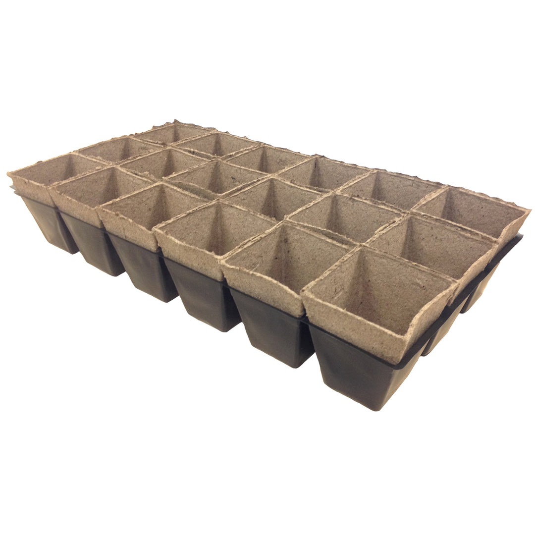 Jiffy®  Poly-Pak Preloaded Peat Pots