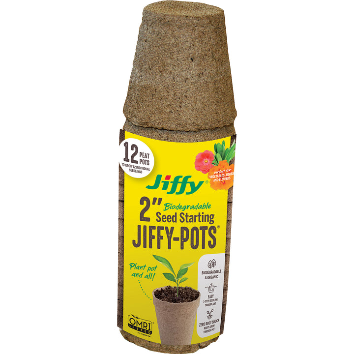 Jiffy® Peat Pots - Retail Packaging