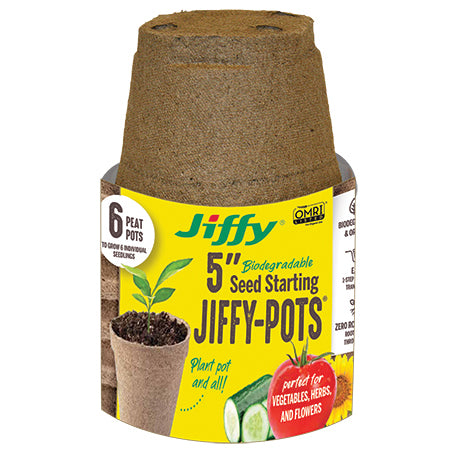 Jiffy® Peat Pots - Retail Packaging