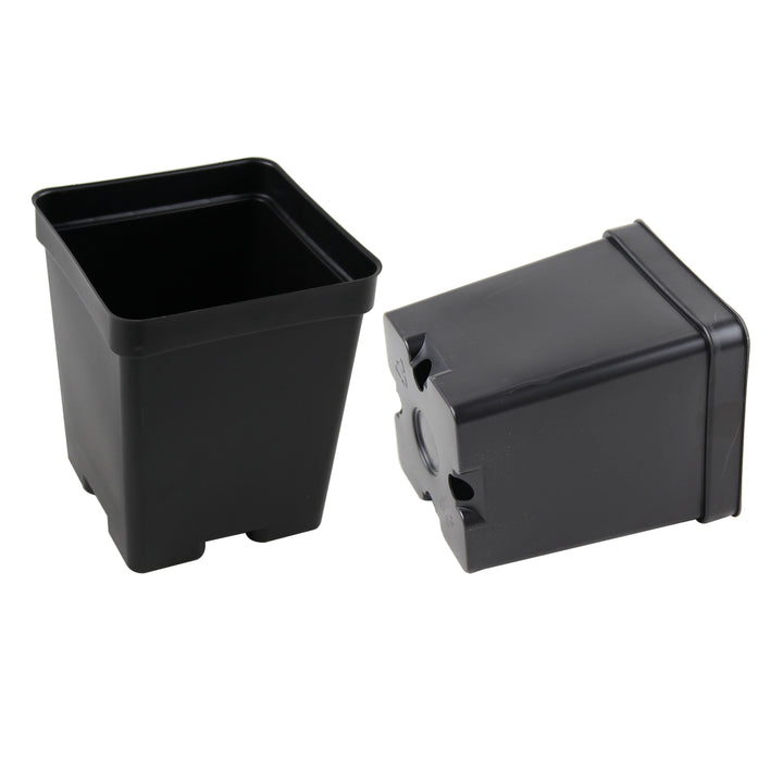 Grower Select Square Black Form Pots